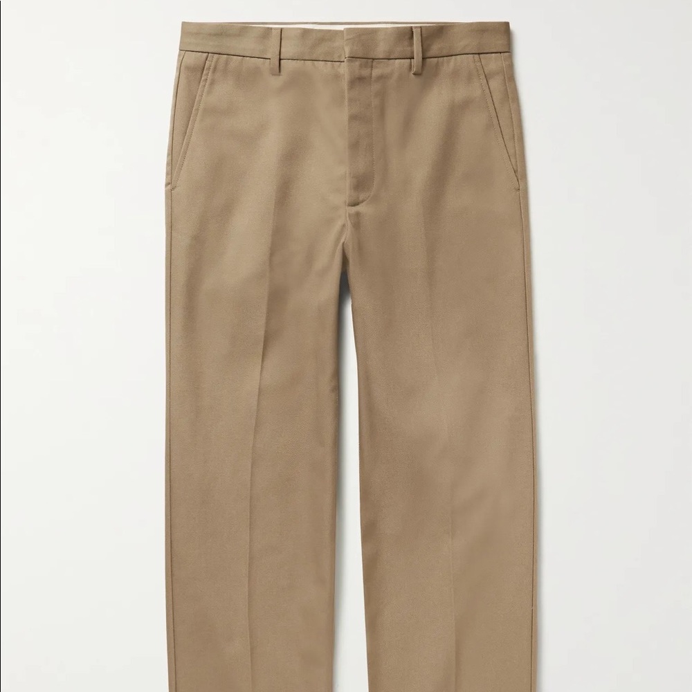 Acne Studios Ayonne Slim Fit Cotton Blend Twill Chinos